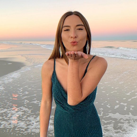 Francesca's | NWT Veena Glitter Jumpsuit - Picture 14 of 14